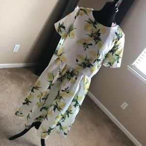 ASOS Amy Lynn Lemon Top & Skirt Set